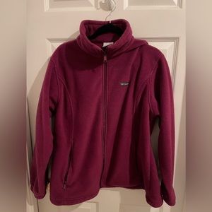Columbia 2x fleece jacket